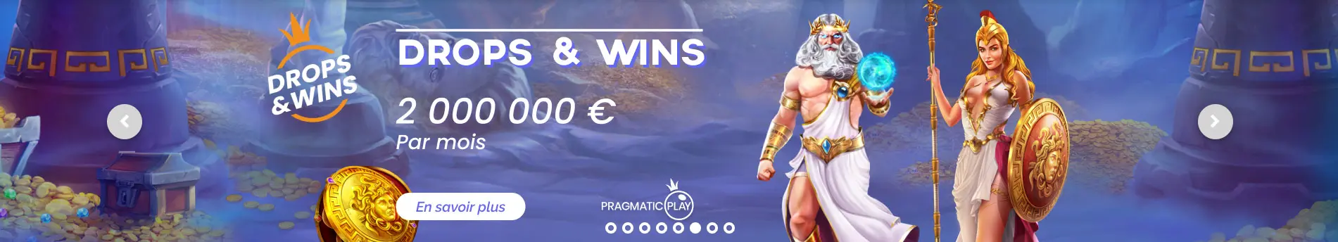 Drop and Wins ALL SLOTS CASINO 