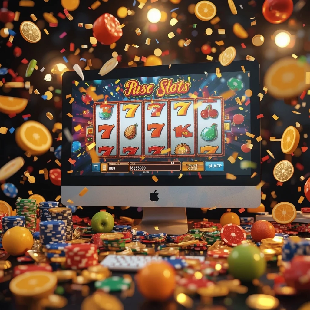 slot machines on the monitor ALL SLOTS CASINO