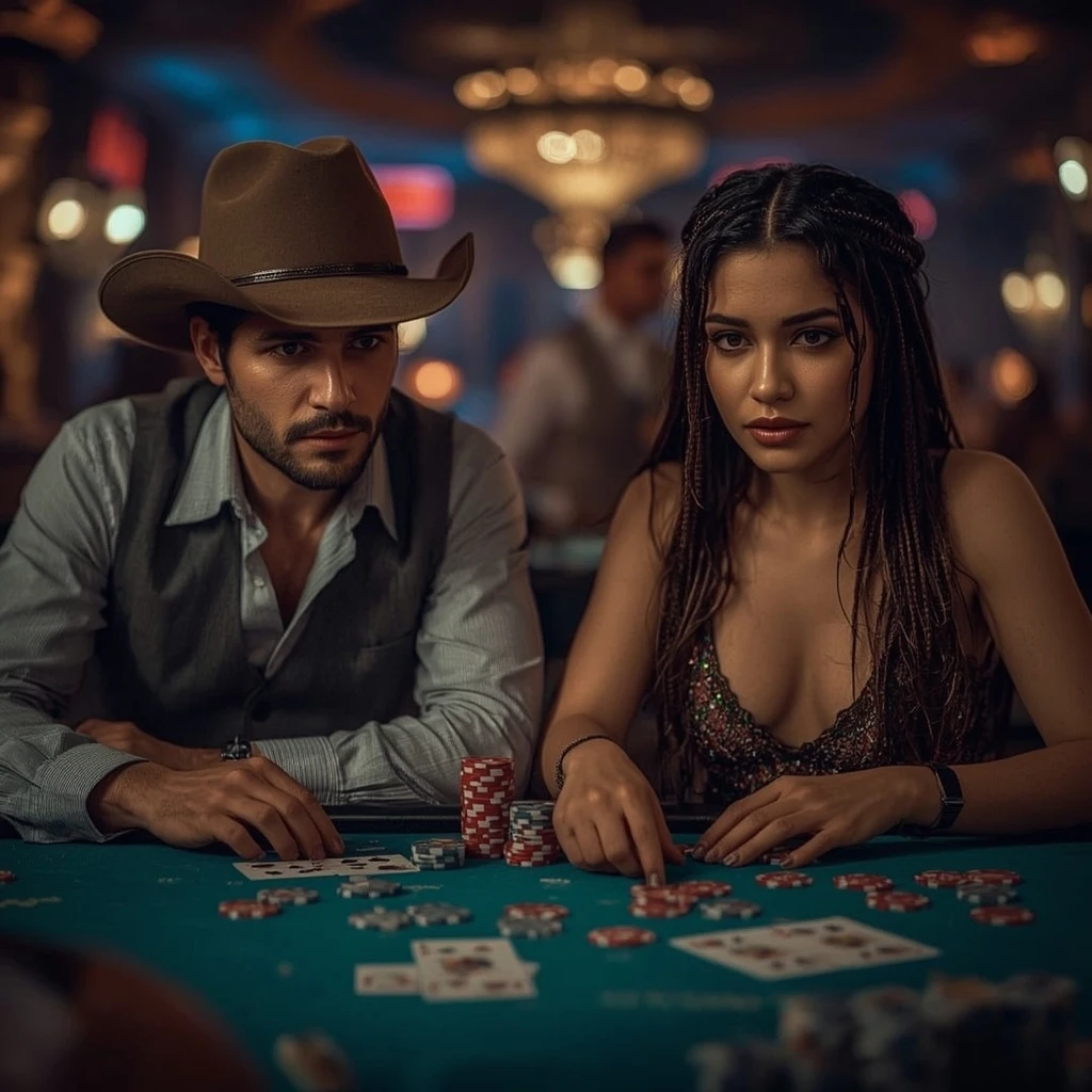 photo of two poker players ALL SLOTS CASINO INDIA